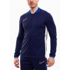Bluza Męska Rozpinana Nike Academy 25 Sportowa Dresowa Treningowa roz. XXL. Niebieskie bluzy męskie Nike, m, bez wzorów, z dresówki, bez kaptura. Za 142.00 zł.