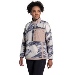 Kurtka polarowa damska z półzamkiem Craghoppers Grange. Niebieskie kurtki damskie Craghoppers, bez wzorów, z polaru, bez kaptura, trekkingowe. Za 389.50 zł.