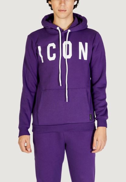 Bluza Mężczyzna ICON. Fioletowe bluzy męskie ICON, m, bez wzorów, z bawełny, bez kaptura. Za 344.11 zł.