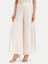 Maryley Spodnie materiałowe 26EB520/31SA Beżowy jasny Regular Fit. Brązowe spodnie materiałowe damskie Maryley, l, bez wzorów, z materiału. Za 389.99 zł.