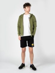 Iceberg Bluza "Hoodie" | E0726300 | Mężczyzna | Khaki. Brązowe bluzy męskie Iceberg, m, z aplikacjami, z bawełny, bez kaptura. W wyprzedaży za 719.00 zł.