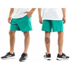 Spodenki treningowe męskie adidas. Zielone szorty męskie Adidas, m, bez wzorów. Za 127.00 zł.