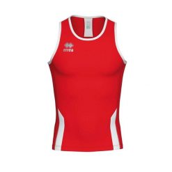 Errea Regis Tank Top Dorośli. Czerwone koszulki sportowe męskie ERREA, s, bez wzorów, sportowe, bez kołnierzyka. Za 237.00 zł.