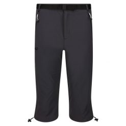 Męskie Spodenki Xert Stretch III Stretch Active Capri Shorts. Szare krótkie spodenki sportowe męskie Regatta, m, bez wzorów, trekkingowe. Za 121.99 zł.