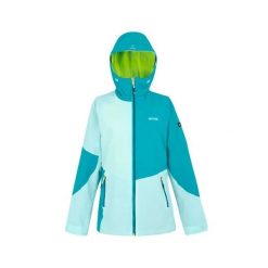 Kurtka przeciwdeszczowa damska Raddick II. Niebieskie kurtki damskie Regatta, bez wzorów, bez kaptura. Za 269.99 zł.