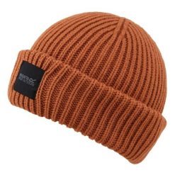 Unisex czapka beanie Connora Fisherman. Brązowe czapki i kapelusze męskie Regatta, bez wzorów. Za 75.85 zł.
