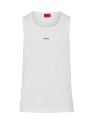 HUGO Tank top Mężczyźni Bawełna biały, L. Białe t-shirty męskie Hugo, l, bez wzorów, z bawełny, bez kołnierzyka. Za 229.95 zł.