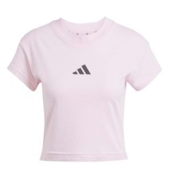 Koszulka Adidas Sport W Fi Sl Bb Tee Damskie. Białe koszulki sportowe damskie Adidas, s, bez wzorów, bez kołnierzyka, bez ramiączek, do biegania. Za 127.75 zł.