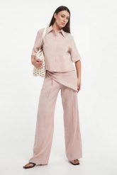 Spodnie damskie lniane Solista MARELLA SPORT. Legginsy sportowe damskie Marella Sport, bez wzorów. Za 959.00 zł.