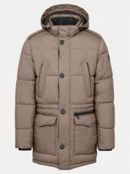 Bugatti Kurtka zimowa 670613 61044 Beżowy Regular Fit. Brązowe kurtki męskie Bugatti, na zimę, m, bez wzorów, z syntetyku, bez kaptura. Za 879.99 zł.