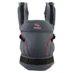Manduca Manduca First Hempcotton Grey/Red 2018. Czerwone torby i plecaki dziecięce Manduca. Za 495.00 zł.