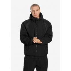 Kurtka turystyczna męska Prosto Contrast przejściowa. Czarne kurtki męskie Prosto., m, bez wzorów, bez kaptura. W wyprzedaży za 260.99 zł.