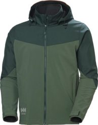 Kurtka męska Helly Hansen Jacket HELLY HANSEN Oxford Softshell, green 2XL. Zielone kurtki męskie Helly Hansen, m, bez wzorów, z softshellu, bez kaptura. Za 330.62 zł.