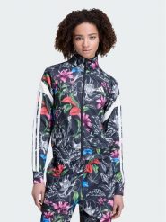 Adidas Bluza X Frarm Rio House Of Trio Track Top KX0042 Czarny Regular Fit. Czarne bluzy damskie Adidas, xs, bez wzorów, z bawełny, bez kaptura. Za 349.99 zł.
