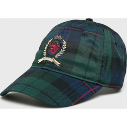 Tommy Jeans - Czapka. Niebieskie czapki i kapelusze męskie Tommy Jeans, bez wzorów, z bawełny. W wyprzedaży za 99.90 zł.