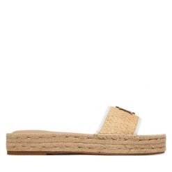 Espadryle LAUREN RALPH LAUREN. Brązowe espadryle damskie Lauren Ralph Lauren, bez wzorów, bez obcasa, bez zapięcia. Za 639.99 zł.