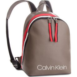 Plecak CALVIN KLEIN - Collegic Backpack K60K604455 002. Szare plecaki damskie marki Calvin Klein, ze skóry ekologicznej. Za 649.00 zł.