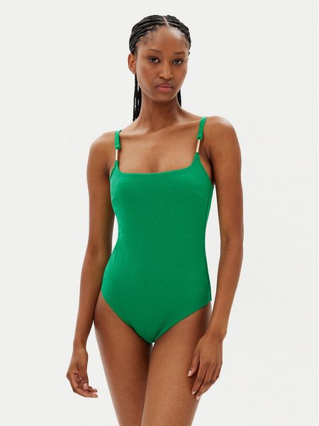 Chantelle Strój kąpielowy Hera C16WR0 Zielony. Zielone kostiumy jednoczęściowe damskie Chantelle, bez wzorów, z syntetyku. Za 739.99 zł.