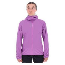 Kurtka do biegania damska Inov-8 Stormshell V2. Fioletowe kurtki damskie BOXRAW, bez wzorów, bez kaptura, do biegania. Za 629.99 zł.