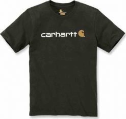 Carhartt Koszulka Carhartt Core Logo T-Shirt Peat. T-shirty męskie Carhartt, m, bez wzorów, bez kołnierzyka. Za 105.42 zł.