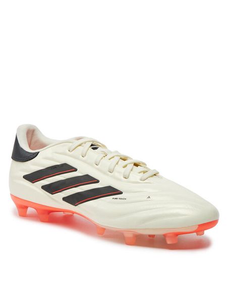 Adidas Buty do piłki nożnej Copa Pure II Pro Firm Ground Boots IE4979 Beżowy. Brązowe buty sportowe męskie Adidas, z materiału, bez zapięcia. Za 419.99 zł.