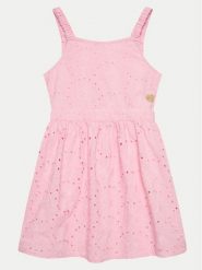 Guess Sukienka elegancka J4GK22 WG5N0 Różowy Regular Fit. Czerwone sukienki dla dziewczynek Guess, z aplikacjami, z bawełny, eleganckie, bez ramiączek. Za 349.99 zł.