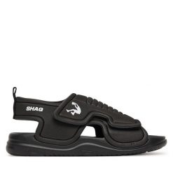 Sandały SHAQ. Czarne sandały chłopięce Shaq, bez zapięcia. Za 79.99 zł.