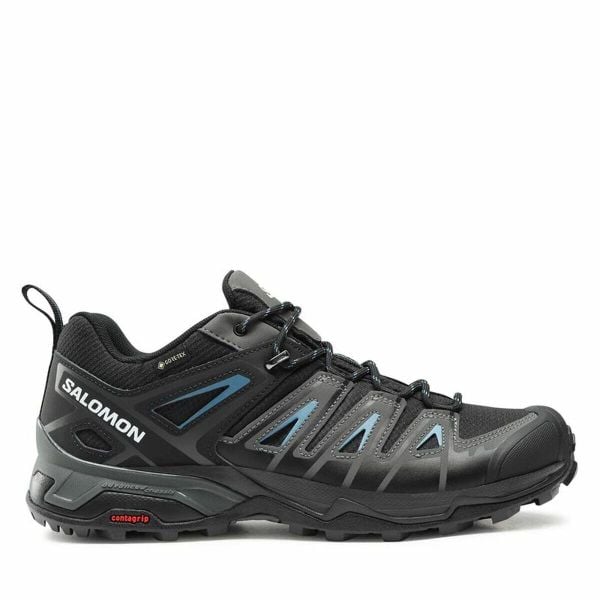 Obuwie Sportowe Męskie Salomon X Ultra Pioneer Gore-Tex Mężczyzna. Czarne buty sportowe męskie Salomon, z gore-texu, bez zapięcia, do biegania, gore-tex. Za 625.00 zł.
