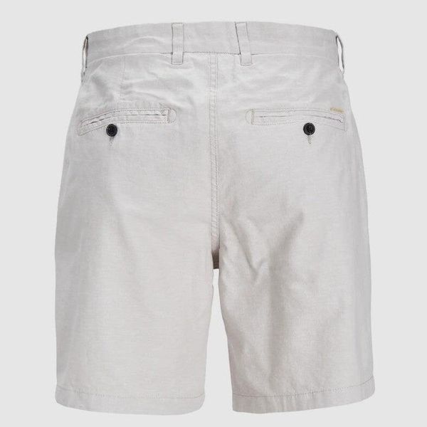 Szorty Jack & Jones Stace Summer Grey. Szare krótkie spodenki sportowe męskie Jack&Jones, na lato, l, bez wzorów, z materiału, biznesowe. Za 177.62 zł.