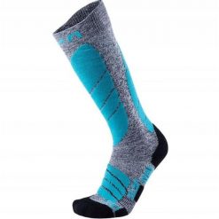 Skarpety narciarskie damskie Ski Pro Race. Niebieskie skarpety damskie UYN, bez wzorów. Za 99.99 zł.