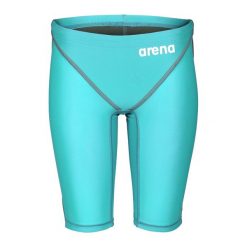 Spodenki do pływania Jammery dla dzieci Arena Powerskin St Next. Niebieskie kąpielówki dla chłopców Arena, bez wzorów, z materiału, klasyczne. Za 324.50 zł.