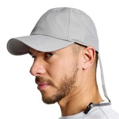 Czapka Slam Tech Dorosłych. Szare czapki i kapelusze męskie SLAM, bez wzorów, z dzianiny, sportowe. Za 131.80 zł.