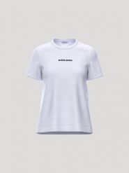 Bjorn_borg T-shirt BORG ESSENTIAL 4 damski Brilliant White. Białe t-shirty damskie Björn Borg, s, bez wzorów, bez kołnierzyka. Za 173.00 zł.