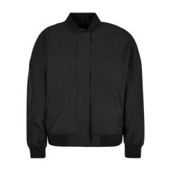 Damska kurtka typu oversize Urban Classics. Czarne kurtki damskie Urban Classics, m, bez wzorów, z materiału, bez kaptura. Za 276.85 zł.