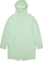 Rains Rains kurtka przeciwdeszczowa unisex LONG JACKET 12020 34 MINERAL XS. Kurtki damskie Rains, xs, bez wzorów, bez kaptura. Za 429.99 zł.