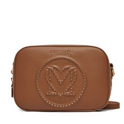 Torebka LOVE MOSCHINO. Brązowe listonoszki damskie Love Moschino, bez wzorów, bez dodatków. Za 779.99 zł.