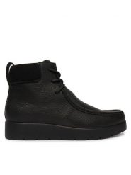 Calvin Klein Trzewiki Hybrid City Lug Mid Boot F Lth HM0HM02260 Czarny. Czarne botki męskie Calvin Klein, bez wzorów, bez zapięcia. Za 699.99 zł.
