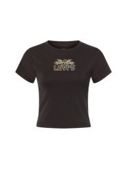 Levi's Koszulka Kobiety Bawełna szary, L. Szare t-shirty damskie Levi's, l, bez wzorów, z bawełny, bez kołnierzyka. Za 89.95 zł.
