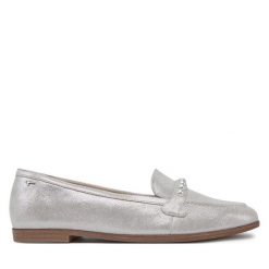 Loafersy Tamaris. Szare mokasyny damskie Tamaris. Za 249.99 zł.