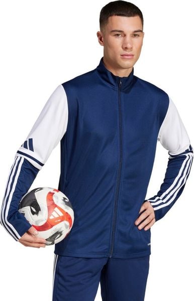 Bluza męska adidas Squadra 25 Training granatowo-biała JD2978 S. Białe bluzy męskie Adidas, m, bez wzorów, bez kaptura. Za 116.75 zł.