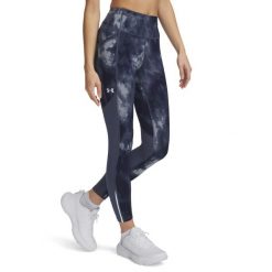 Damskie legginsy do kostek Under Armour Fly Fast II. Szare legginsy damskie Under Armour, bez wzorów, z materiału, do biegania. Za 312.50 zł.