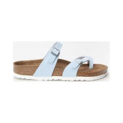 Birkenstock 1016638 BRUSHED SKY, klapki. Klapki damskie Birkenstock, bez wzorów, bez obcasa. Za 279.00 zł.