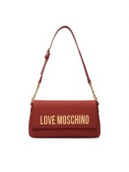 LOVE MOSCHINO Torebka JC4109PP0PKD0459 Czerwony. Czerwone listonoszki damskie Love Moschino, bez wzorów, ze skóry, bez dodatków. Za 809.99 zł.