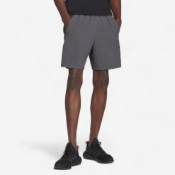 Spodenki fitness cardio męskie ADIDAS. Krótkie spodenki sportowe męskie Adidas, m, bez wzorów, z materiału, na fitness i siłownię. Za 99.99 zł.