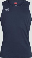 Tank top Canterbury Club Dry. Niebieskie t-shirty męskie CANTERBURY, xl, bez wzorów, z poliesteru, sportowe, bez kołnierzyka. Za 231.50 zł.