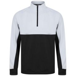 Męska Bluza Dresowa Z Zamkiem Błyskawicznym W Bloku Kolorystycznym. Białe bluzy męskie FINDEN & HALES, m, bez wzorów, z dresówki, bez kaptura. Za 168.99 zł.