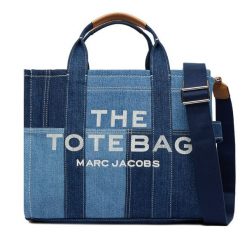 Torebka Marc Jacobs. Niebieskie torebki do ręki damskie Marc Jacobs, bez wzorów, klasyczne, bez dodatków. Za 1,239.00 zł.