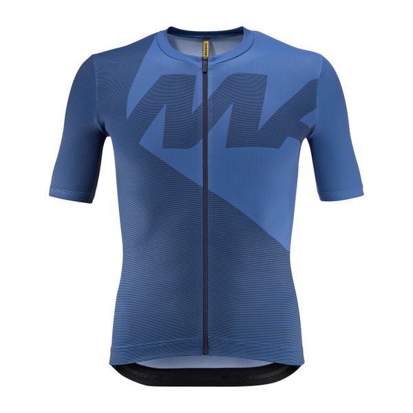 Koszulka Mavic Icon Graphic. Niebieskie koszulki sportowe męskie MAVIC, m, bez wzorów, z materiału, bez kołnierzyka, bez ramiączek, rowerowe. Za 362.00 zł.