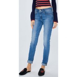 Levi's - Jeansy 711. Brązowe jeansy damskie Levi's. Za 399.90 zł.