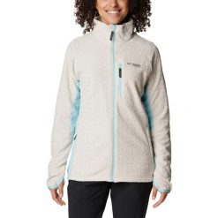 Polarowy sweter damski Columbia Titan Pass 3.0 Full Zip Fleece. Brązowe swetry damskie Columbia, m, bez wzorów, z polaru, sportowe, bez kołnierzyka, bez ramiączek, bez kaptura. Za 459.00 zł.